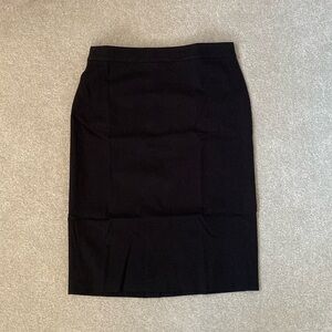 J. Crew No 2 pencil skirt. Color: black. Size: 4 Tall. NWT
